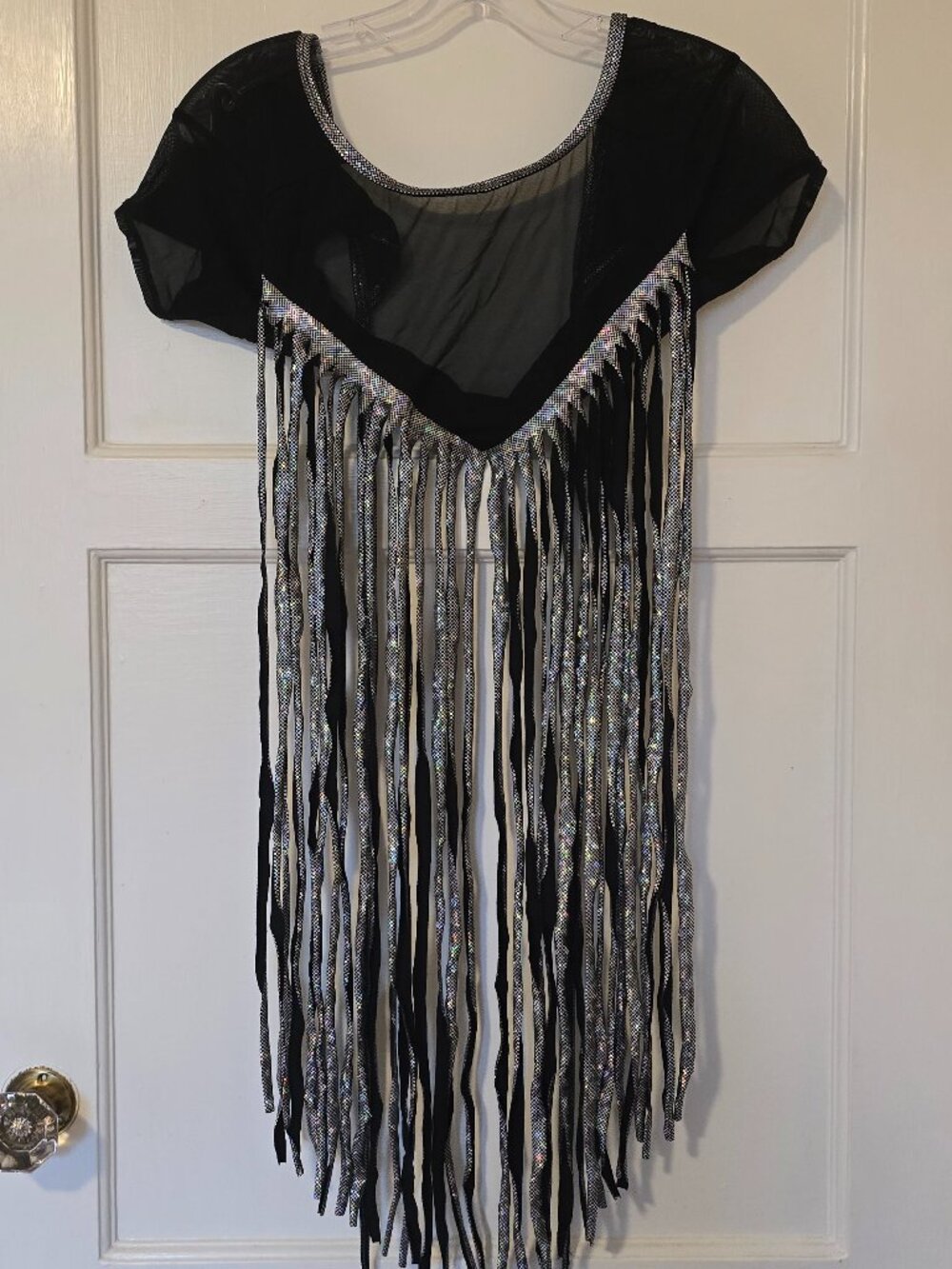 Fringe crop top